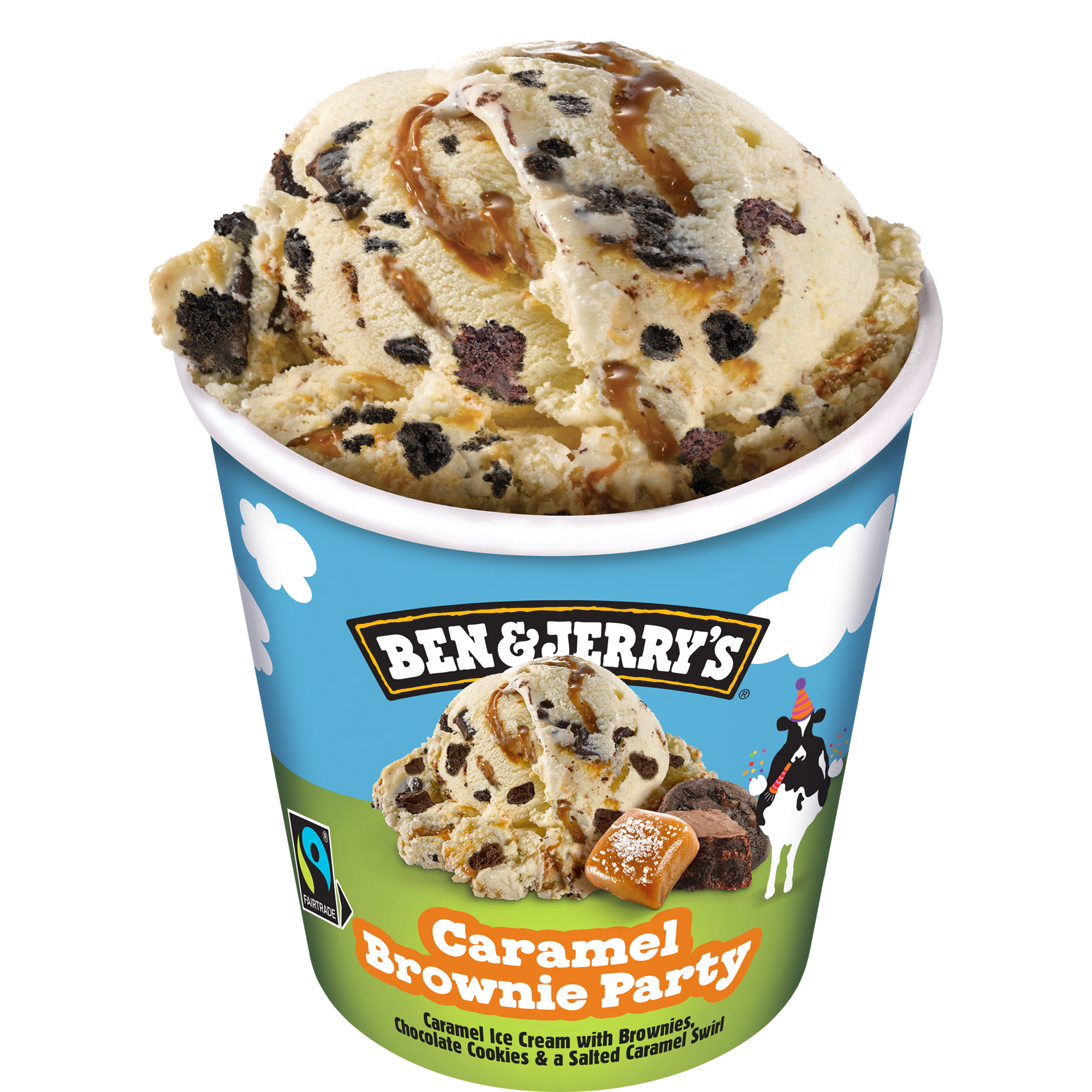 Caramel Brownie Party Ice Cream Ben Jerry s